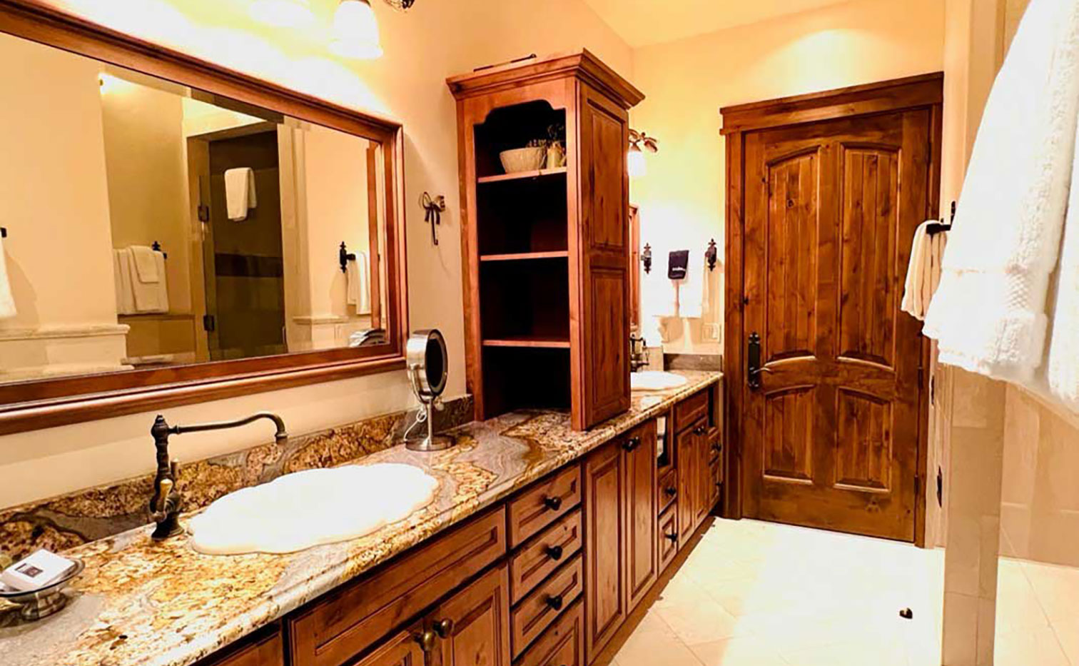 large bathroom in the penthouse Tivoli Lodge Vail Colorado