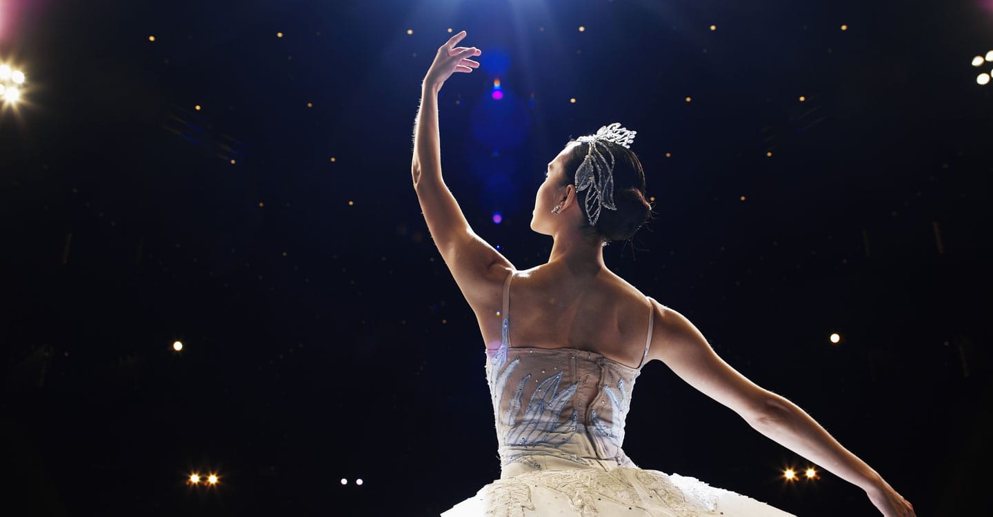 Ballet Dancer on Stage